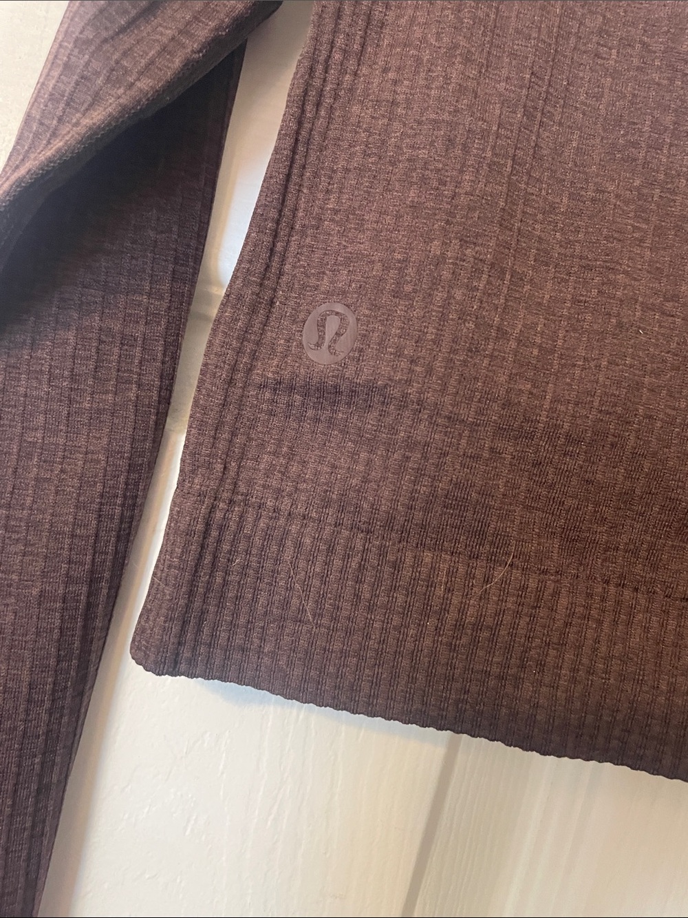 lululemon athletica Ebb to Street Long Sleeve Top - French Press (Dark Brown) - Picture 7 of 10